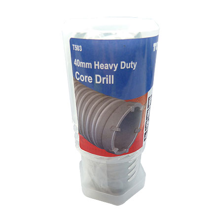 Core Drill Heavy Duty 40mm Toolpak 